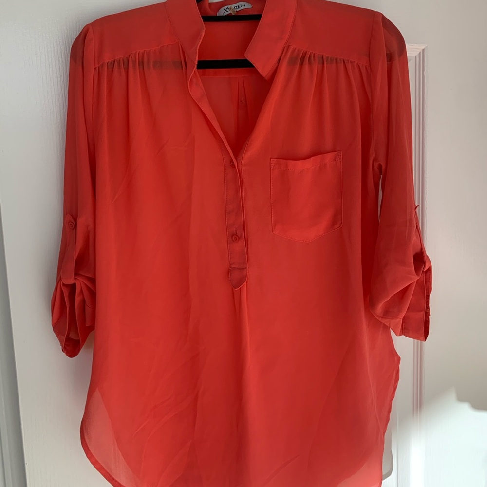 Sheer blouse